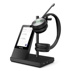 Experience Superior Sound Quality with Yealink Teams DECT Headset WH66 Dual - 1308003
